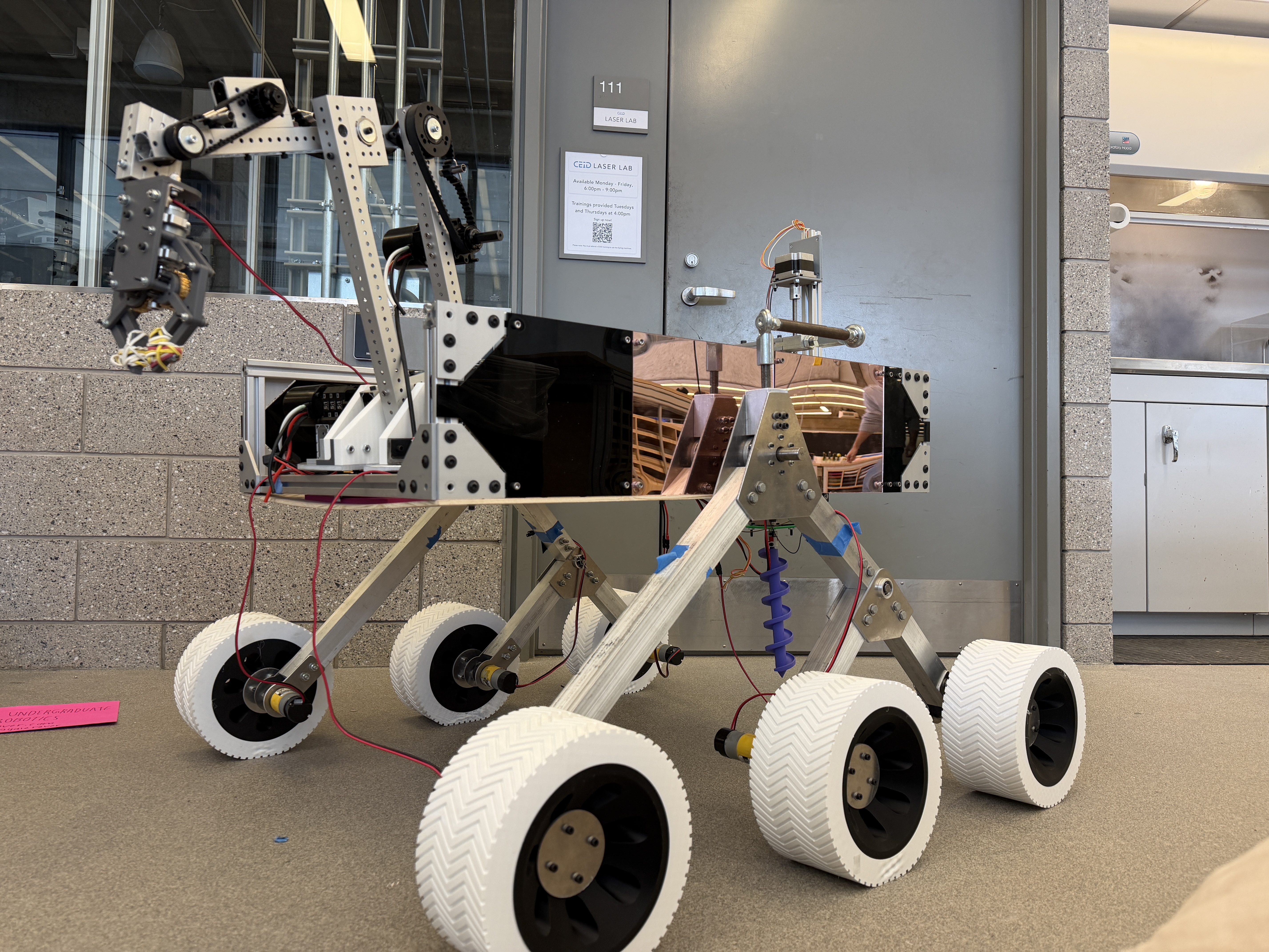 Rover chassis assembly